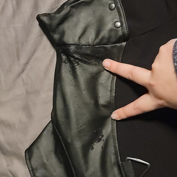 Lip Service Cyber Sniper Skylab Zip Black Jacket M - Picture 6 of 7